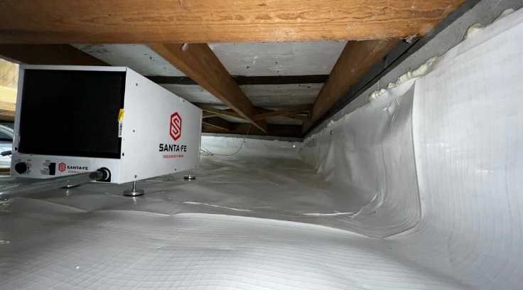 dry crawlspace