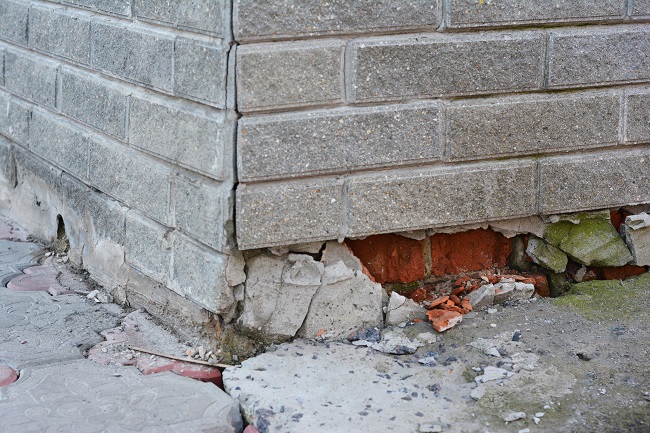 Foundation Flood Damage