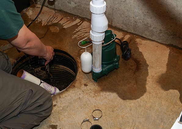 repairing a sump pump