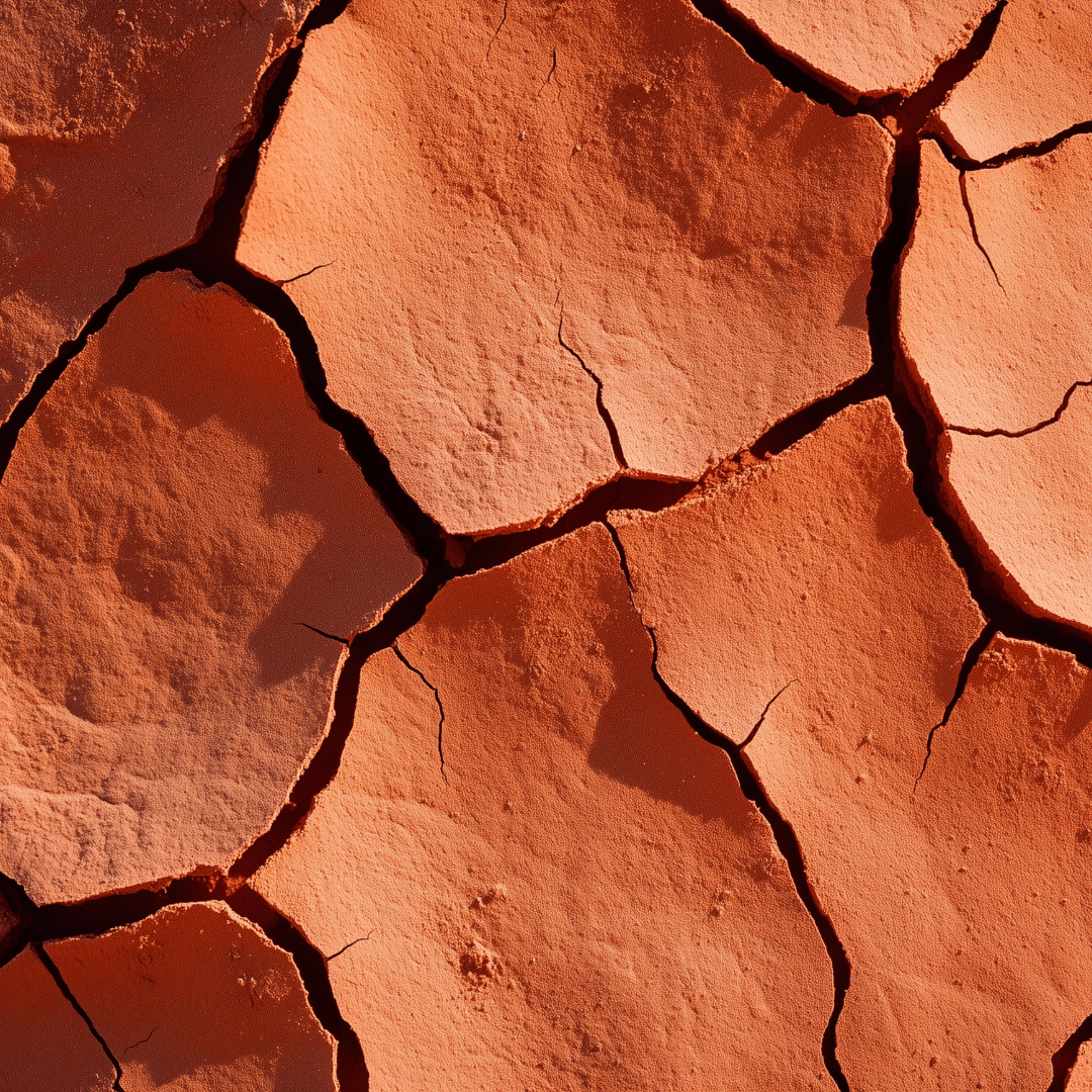 red clay soil