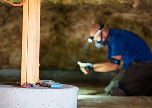 engineer in basement