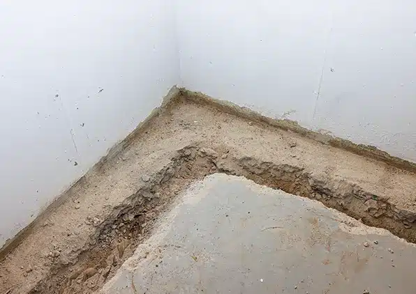 drain around foundation perimeter