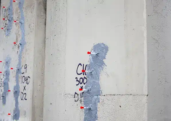 epoxy in foundation wall