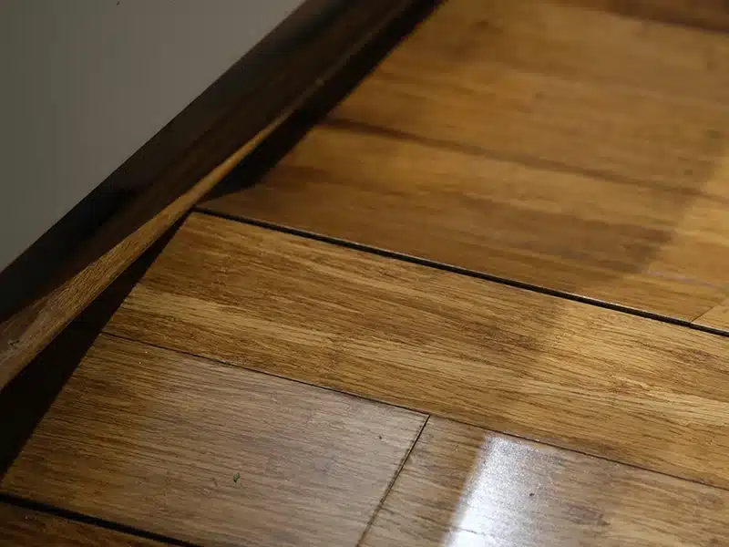 uneven wood floor warp