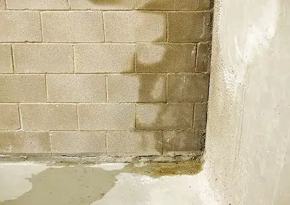 wet concrete