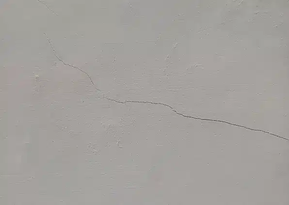 small hairline crack